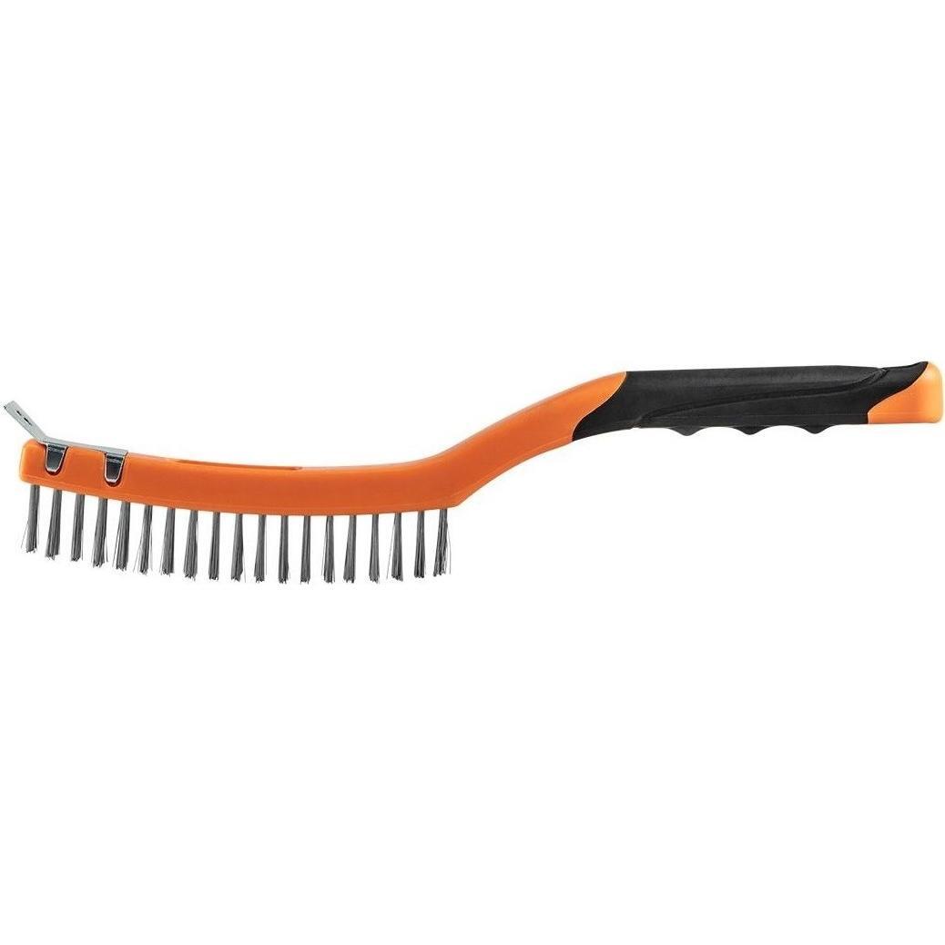 Щітка дротяна Neo Tools пряма, 3х19 рядів (39-012)фото1