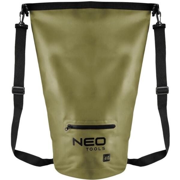 

Рюкзак сумка Neo Tools, PVC 500D, 40л, водонепроницаемая, зеленая (63-162)