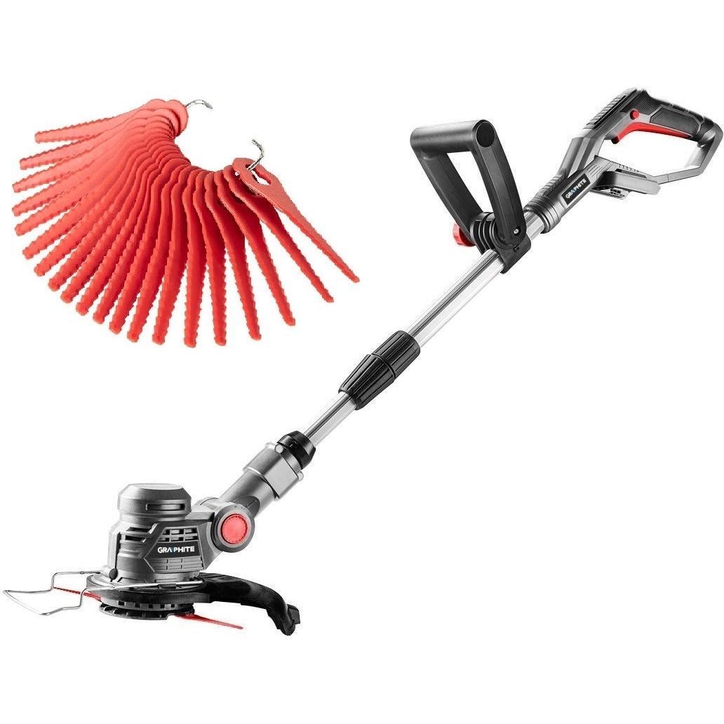 Триммер садовый аккумуляторный GRAPHITE Energy+ 18В (без АКБ и ЗУ), (58G030) фото 