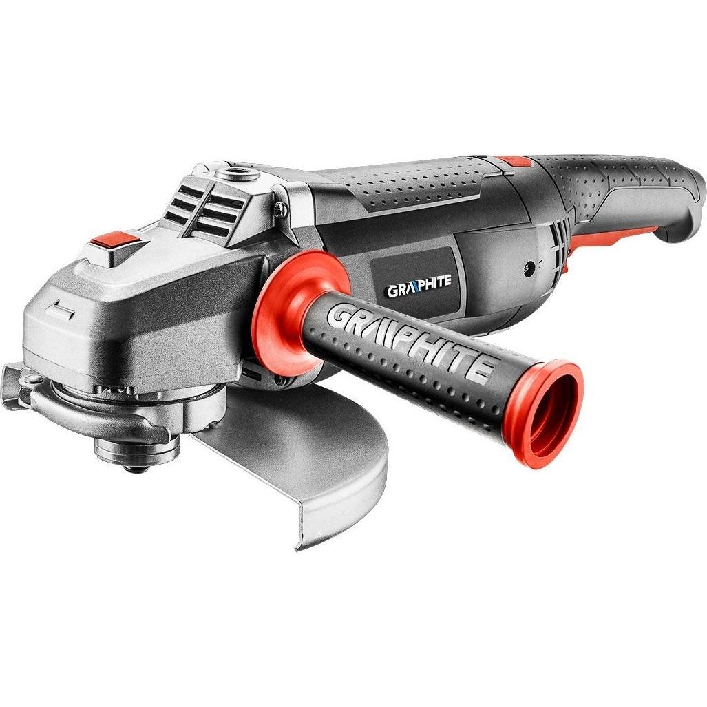 Шлифмашина угловая GRAPHITE 230мм 2350Вт 6500об·мин 4.85кг (59G207) фото 1