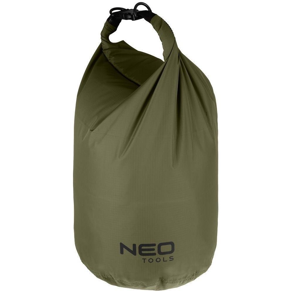 Сумка Neo Tools, нейлон 40D, 10л, водонепроникна, зелена (63-170)фото