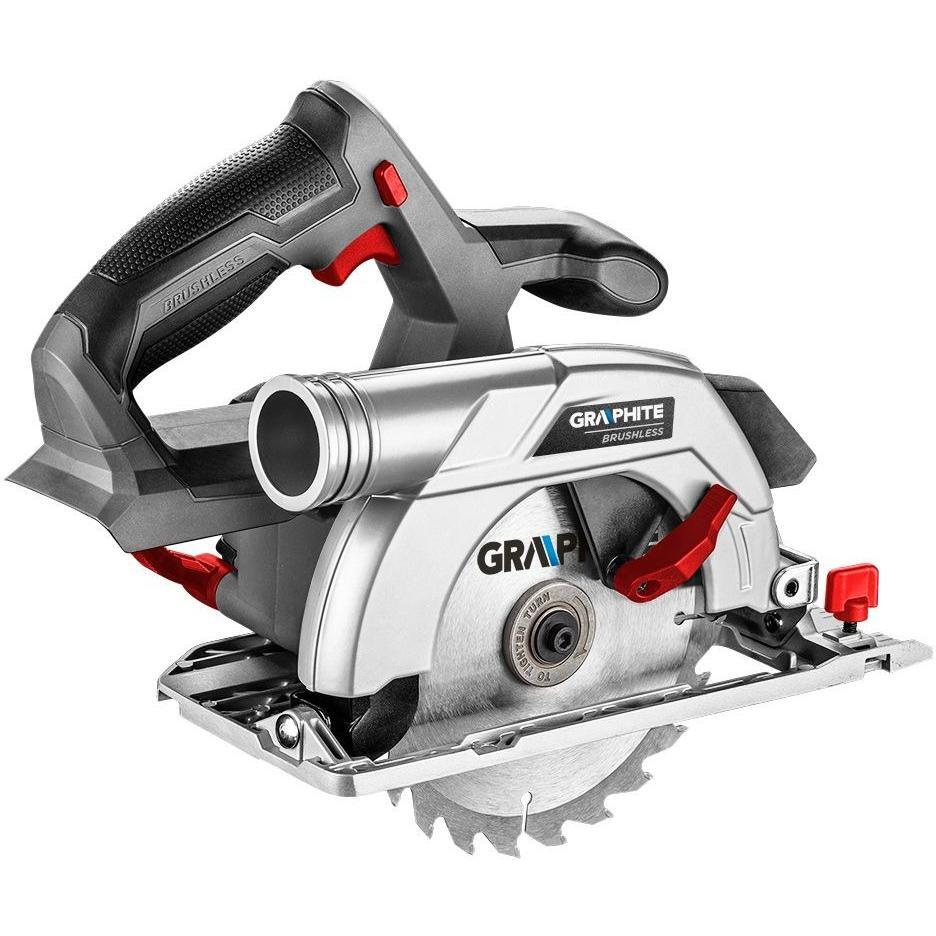 Пила дискова акумуляторна Graphite Energy+ 18В (без АКБ и ЗП), (58G023)фото1