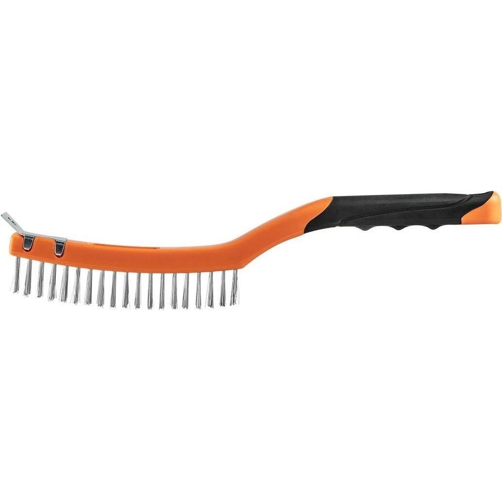 Щітка дротяна Neo Tools пряма, 3х19 рядів (39-052)фото1