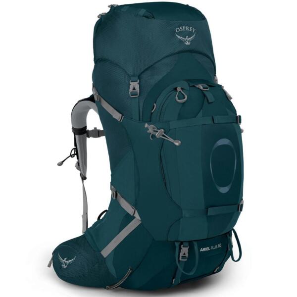 

Рюкзак Osprey Aether Plus 60 axo green S/M зеленый
