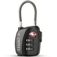 Замок Osprey Travel Sentry Cable Lock black O/S чорний