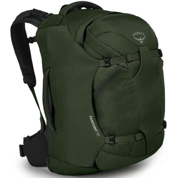 

Рюкзак Osprey Farpoint 55 Gopher Green O/S зеленый