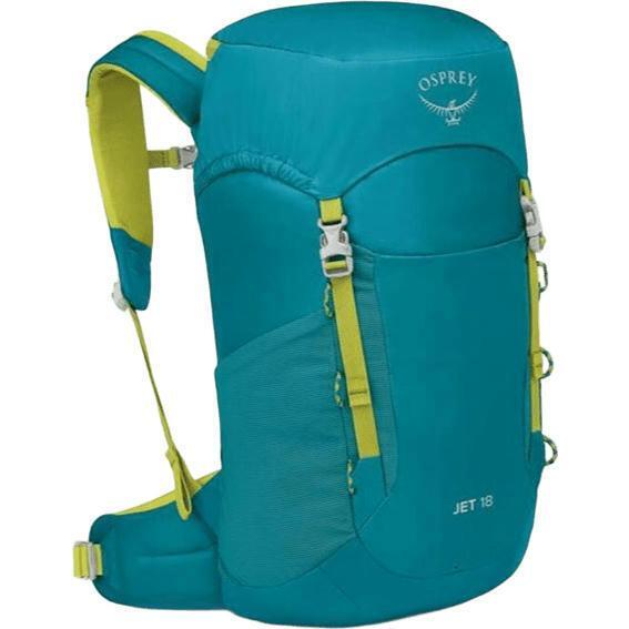 Рюкзак Osprey Jet 18 blue spikemoss/lemongrass O/S блакитнийфото1