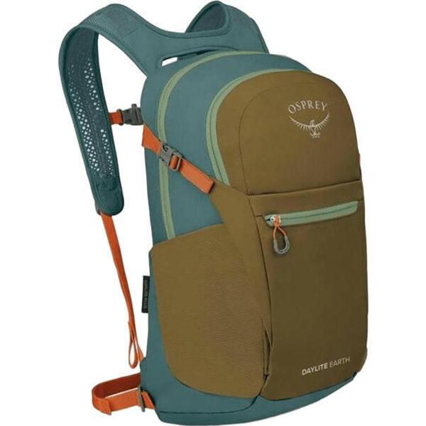 

Рюкзак Osprey Daylite Plus Earth histosol brown/cascade blue O/S коричневый/бирюзовый