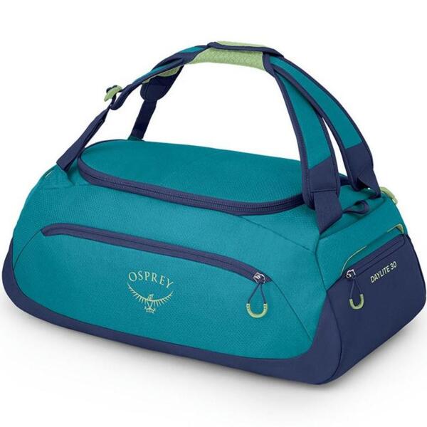 Сумка Osprey Daylite Duffel 30 blue spikemoss/alkaline O/S синяя/бирюзовая