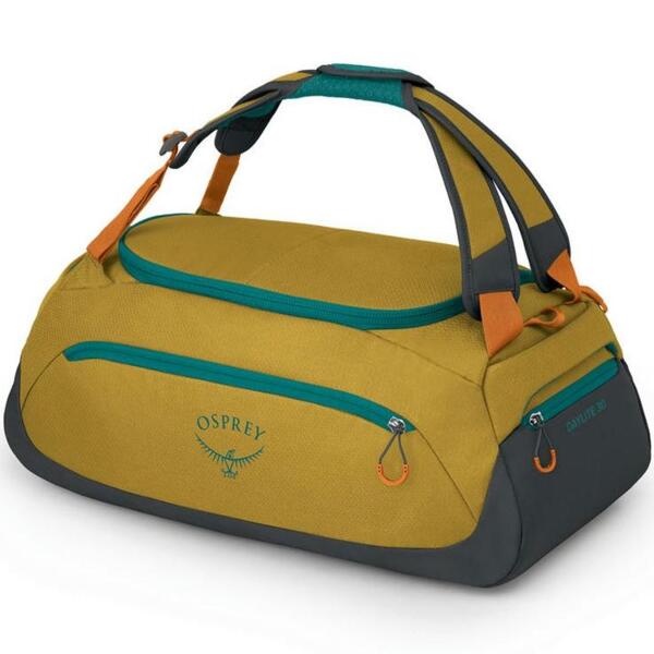 

Сумка Osprey Daylite Duffel 30 tumbleweed yellow/tunnel vision O/S желтая/бирюзовая