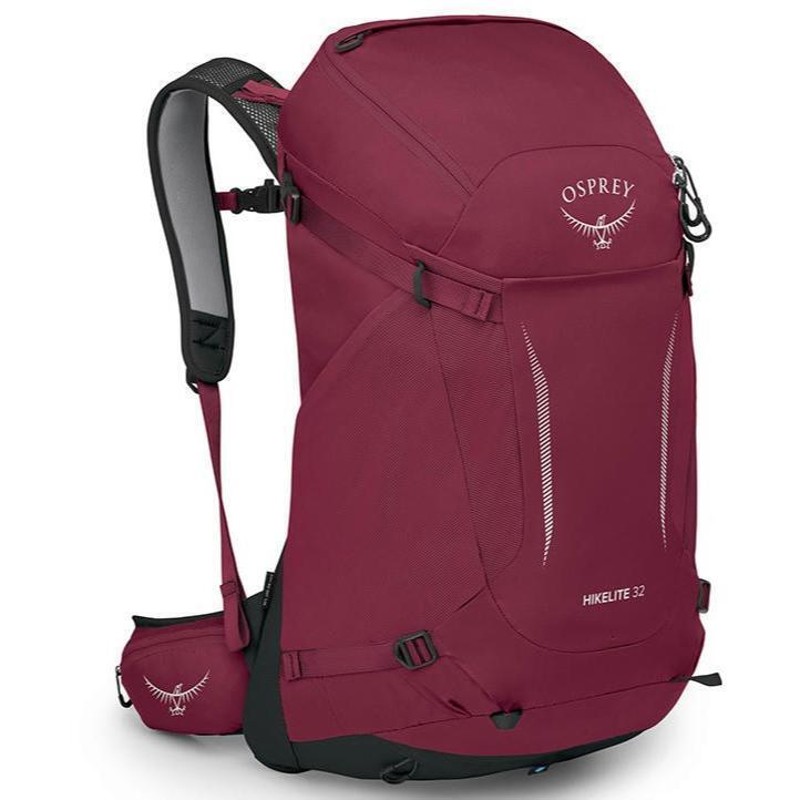 Рюкзак Osprey Hikelite 32 chameleon/black S/M бордовийфото1