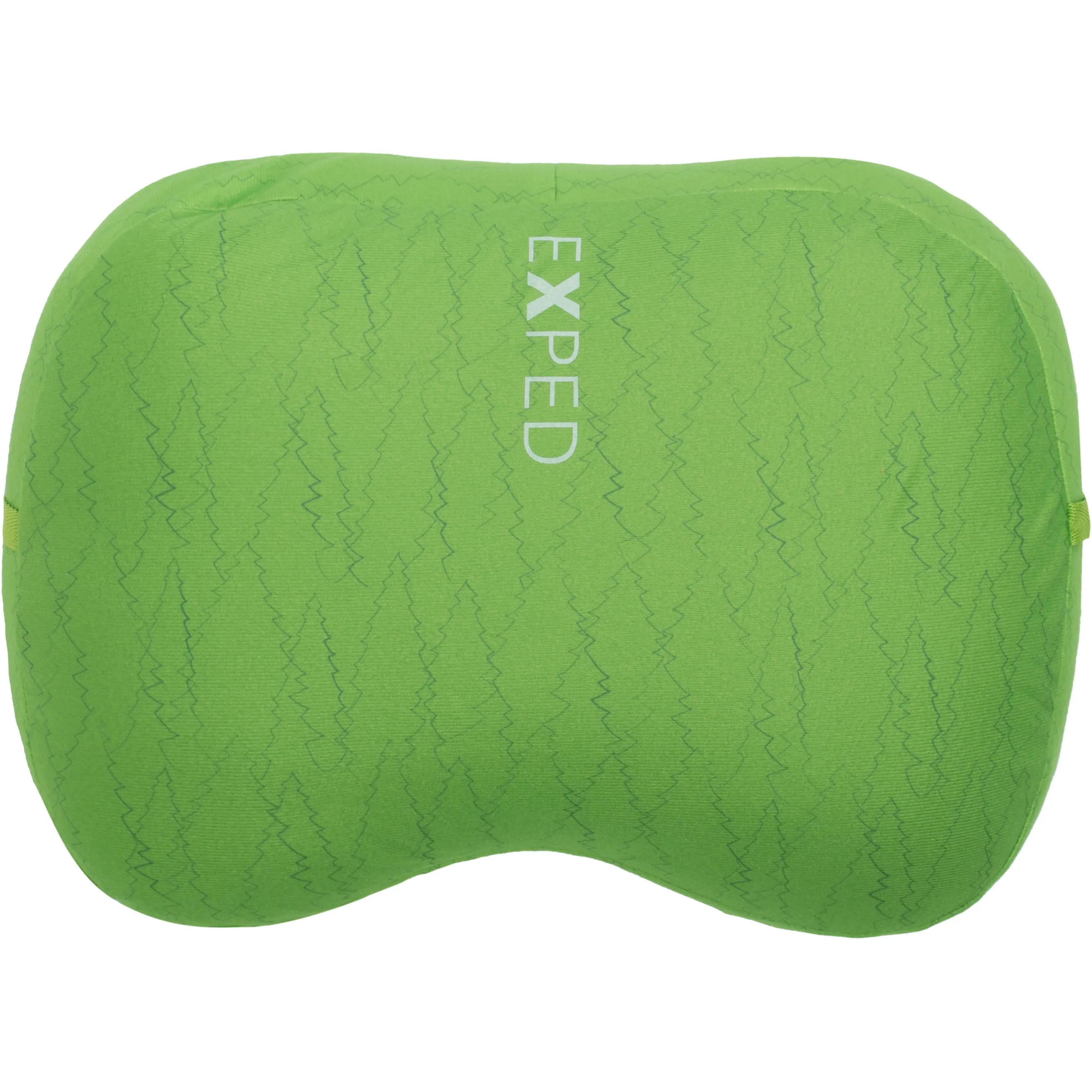Подушка Exped DOWN PILLOW M lichen forest салатовая фото 1