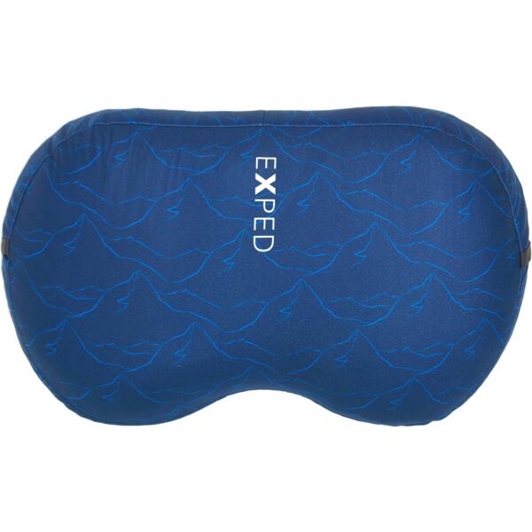 

Подушка Exped DOWN PILLOW L navy mountain темно-синяя