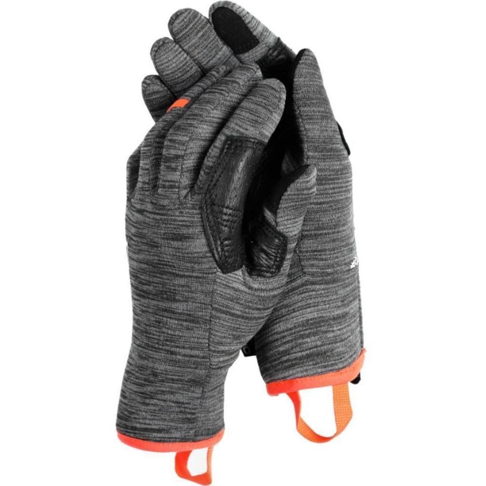Перчатки женский Ortovox FLEECE LIGHT GLOVE W black steel blend S фото