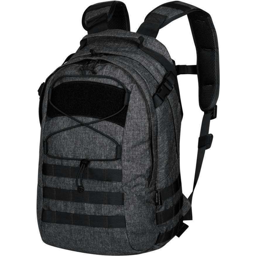 Рюкзак EDC 21л Helikon-Tex Backpack - Nylon Polyester Blend - Melange Black-Greyфото1