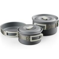 Набор посуды (2 кастрюли, сковорода) Naturehike CNK2450CF010, алюминий