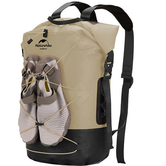 Рюкзак водонепроникний Naturehike NH21FSB04, 20л, бежевийфото1