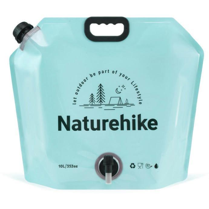 Складний контейнер для води з поліетилену Naturehike CNK2450CF027, 10 л, синійфото1