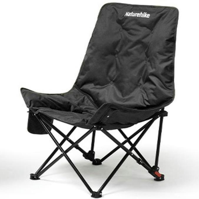 Стул складной Naturehike CNK2450JJ020, черный фото 1