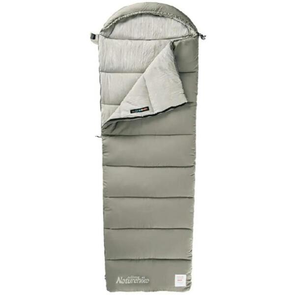 

Спальный мешок с капюшоном Naturehike M300 NH20MSD02, зеленый, правый