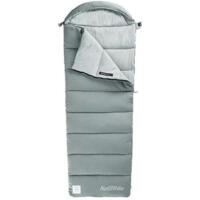 Спальник з капюшоном Naturehike M400 NH20MSD02, (1°C), лівий, сірий