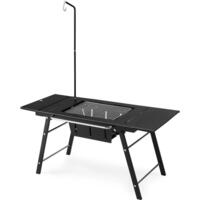 Стол для барбекю стальной Naturehike CNK2350CF018, черный