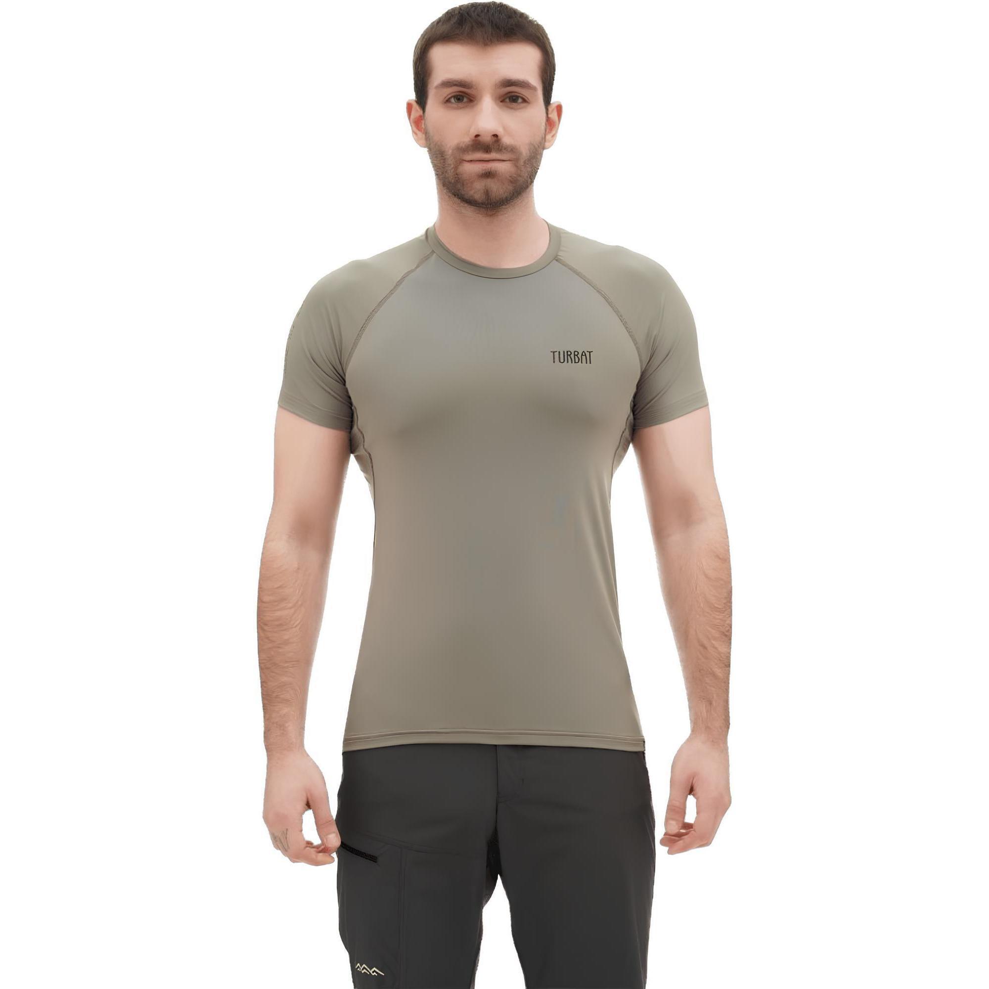 Термофутболка чоловіча Turbat Hike Lite Ss XXL оливковафото1