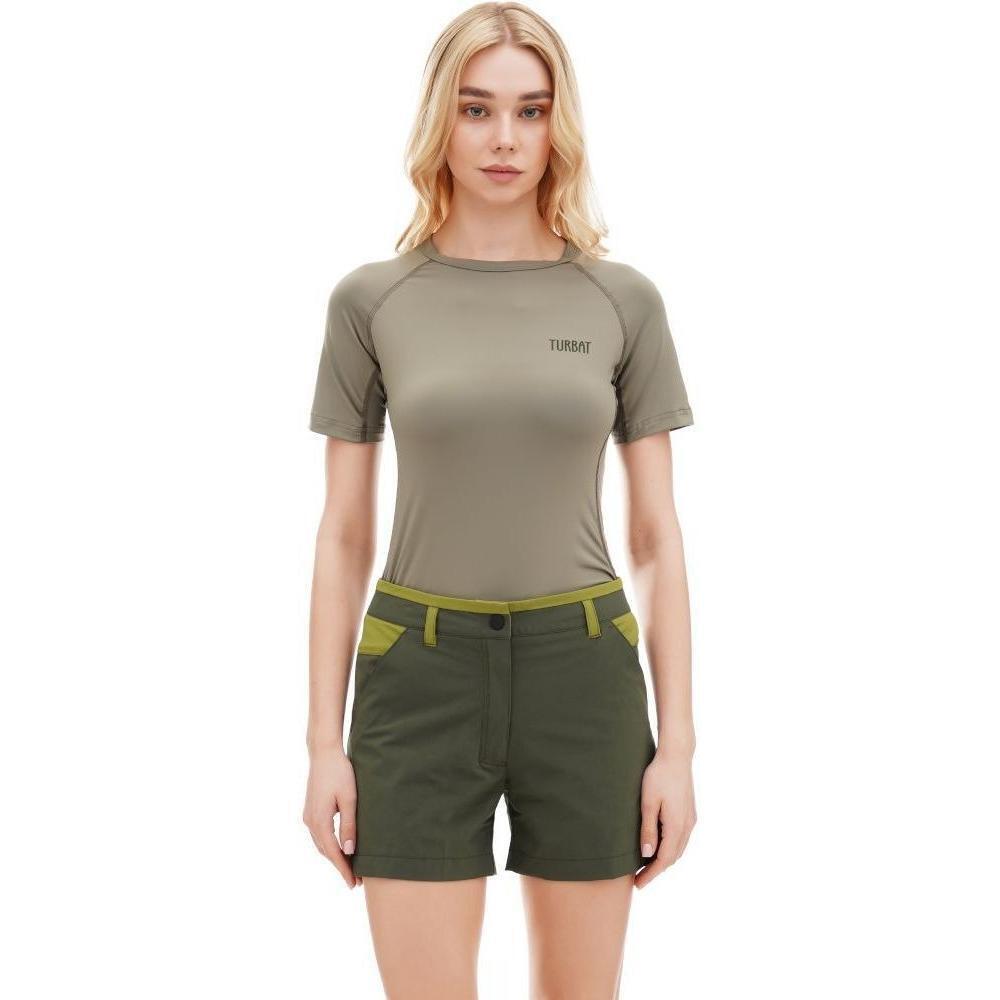 Термофутболка женская Turbat Hike Lite Ss S оливковая фото 1