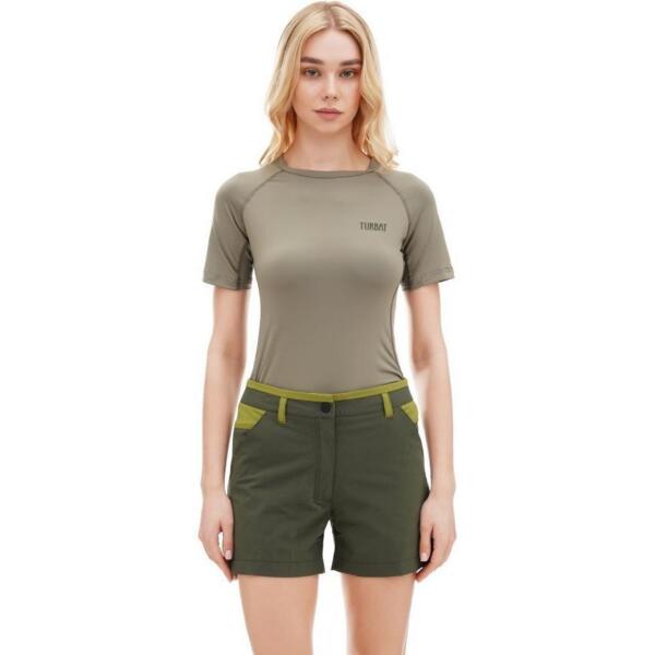 

Термофутболка женская Turbat Hike Lite Ss M оливковая