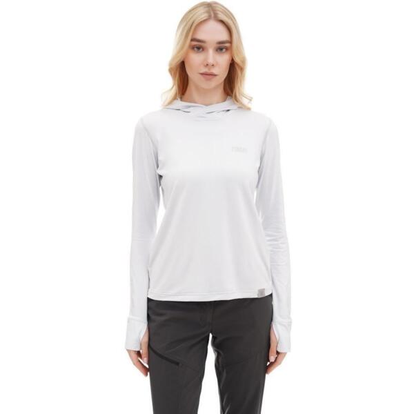 

Термофутболка женская Turbat Hike Lite Ls Hood S белая