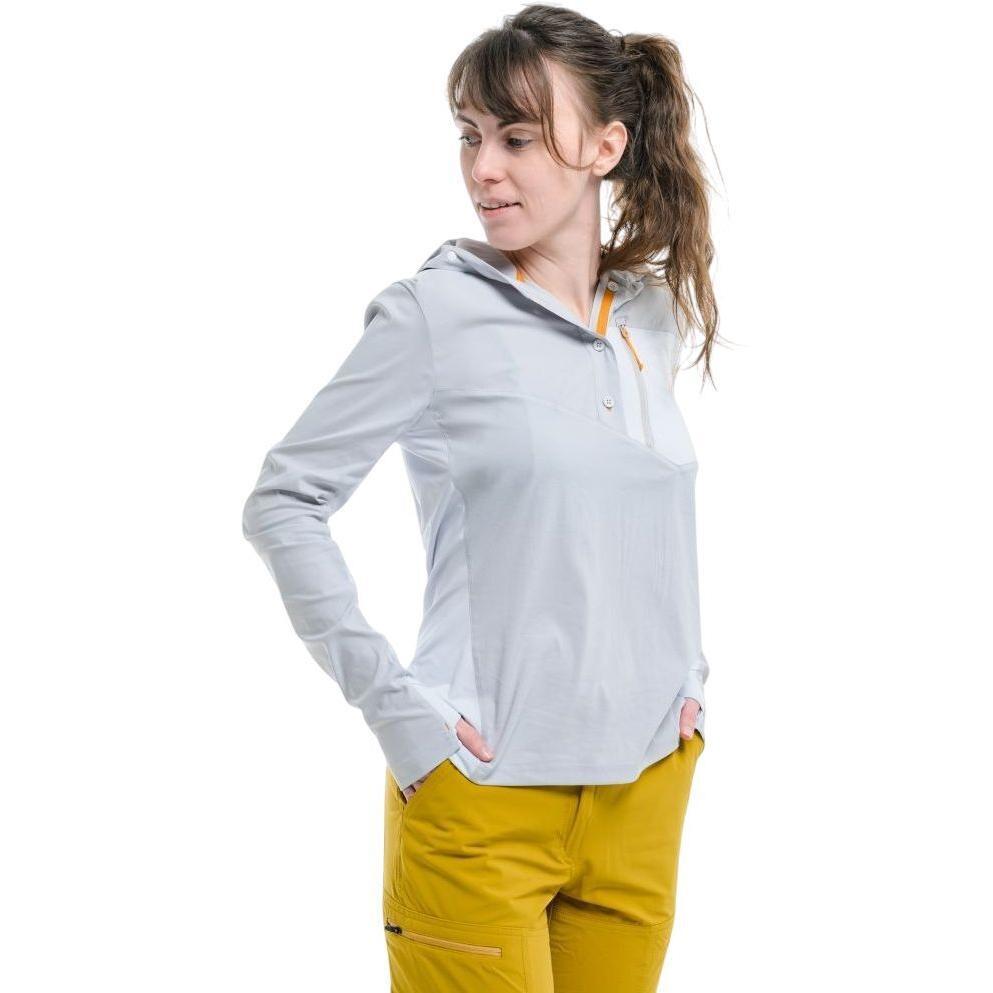 Рубашка женская Turbat Maya Hood Trek Wmn L серая фото 1