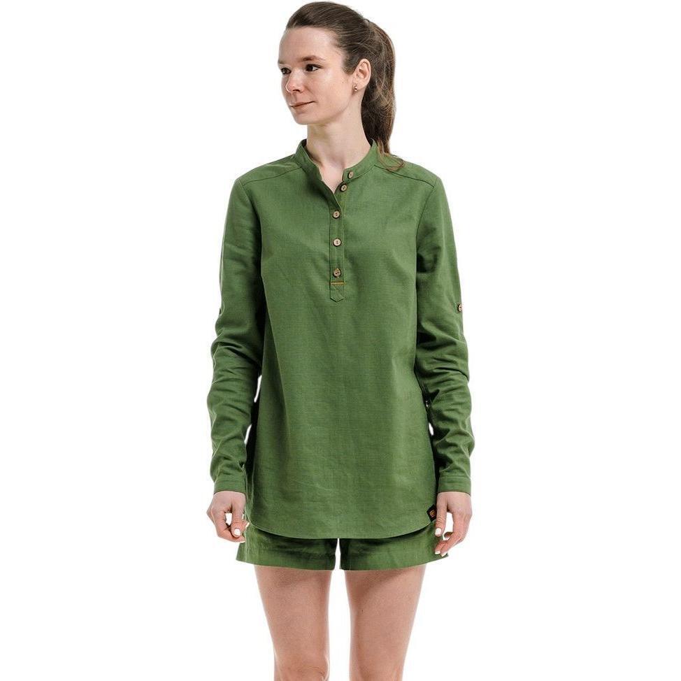 Сорочка жіноча Turbat Madeira Hemp Wmn XXL зеленафото1