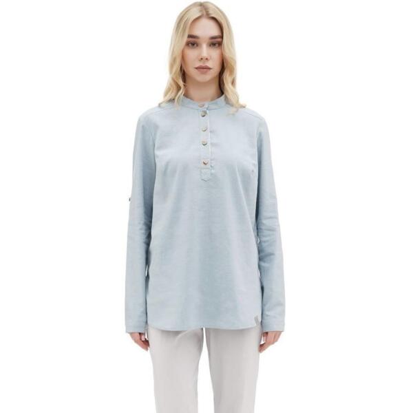 Сорочка жіноча Turbat Madeira Hemp Wmn XS блакитнафото