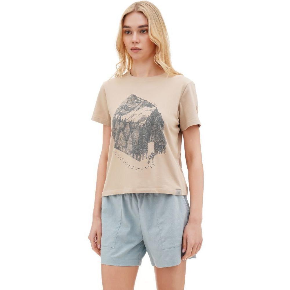 Футболка женская Turbat Home XS бежевая фото 1