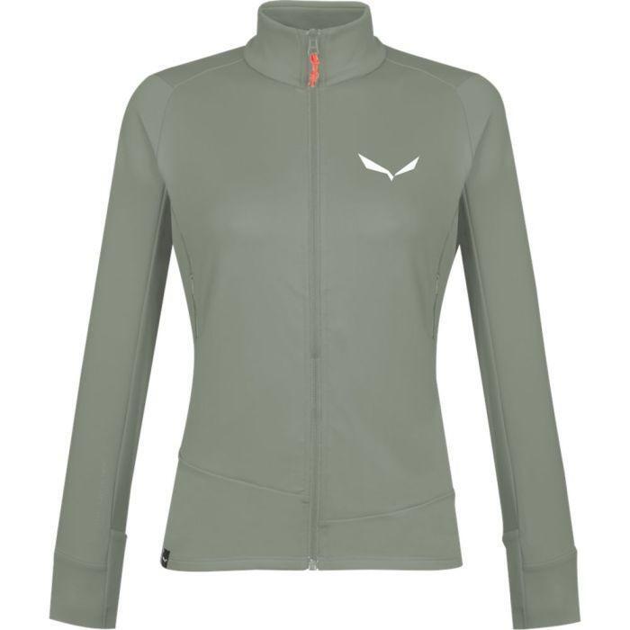 Фліс жіночий Salewa Puez Pl W Jacket 42/36 сіро-зеленийфото1