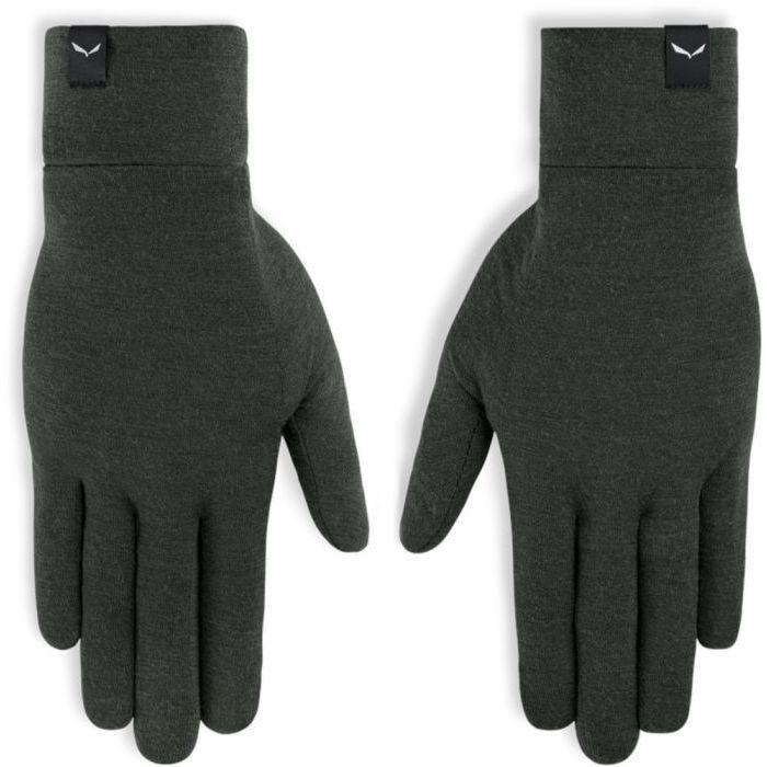 Перчатки Salewa Cristallo Liner Gloves M зеленые фото