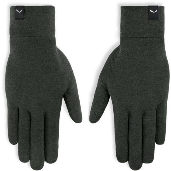 Перчатки Salewa Cristallo Liner Gloves L зеленые