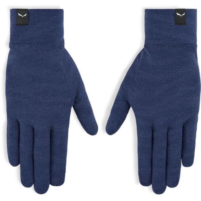 Перчатки Salewa Cristallo Liner Gloves M синие фото 1