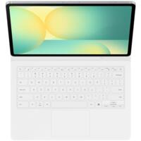 Чехол Samsung для Galaxy Tab S10 FE+ Book Cover Keyboard AI Key White (EF-DX625BWEGUA)