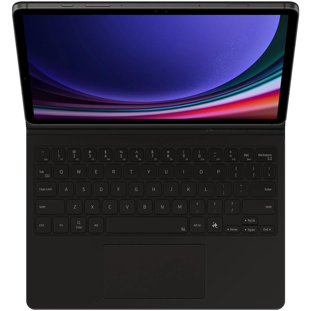 Чехол Samsung для Galaxy Tab S10 FE Book Cover Keyboard Black (EF-DX725BBEGUA) фото 1