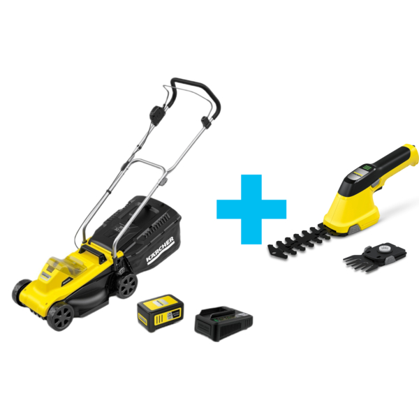 

Газонокосилка аккумуляторная Karcher LMO 2-18 Battery 18В (1.445-401.0)