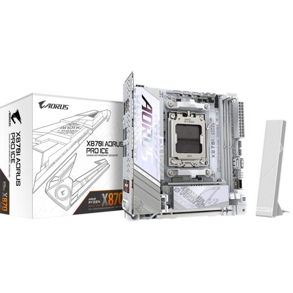 Материнская плата GIGABYTE X870I AORUS PRO ICE (X870I_AORUS_PRO_ICE)