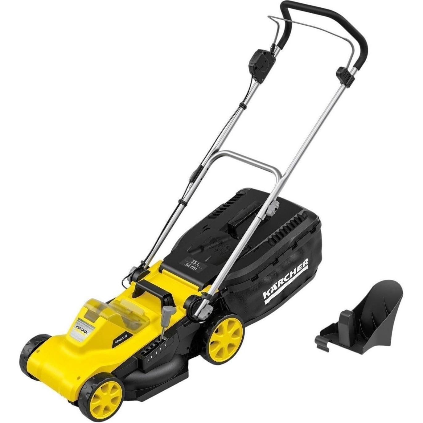 Газонокосарка акумуляторна Karcher LMO 3-18 Battery 18В без АКБ та ЗП (1.445-410.0)фото1