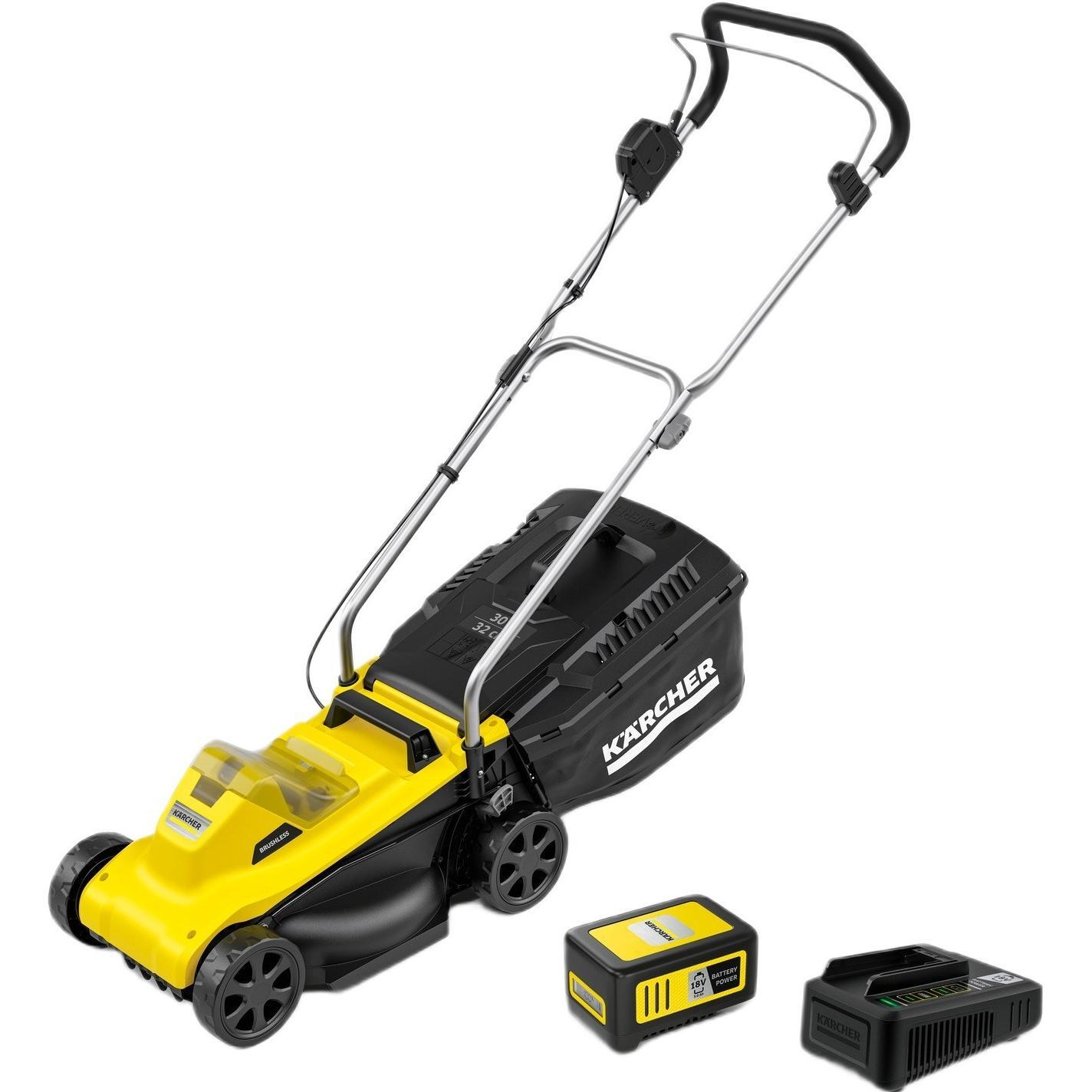 Газонокосилка аккумуляторная Karcher LMO 2-18 Battery 18В (1.445-401.0) фото 1