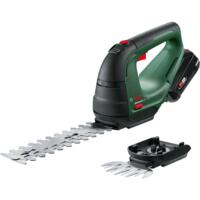 Ножиці для трави акумуляторні Bosch AdvancedShear 18V-10 + насадка кущоріз (0.600.857.000)