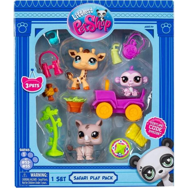 

Игровой набор Littlest Pet Shop – Сафари (3 фигурки, аксесс.) (00524)