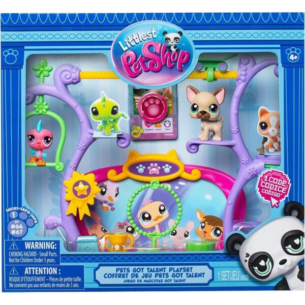 

Игровой набор Littlest Pet Shop – шоу талантов (2 фигурки, сцена, аксесс.) (00558)