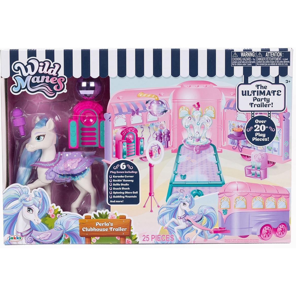 Игровой набор с лошадкой Wild Manes - Трейлер (с аксессуарами) (723324) фото 1