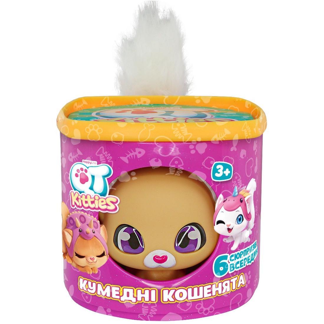 Игровой набор QT Kitties - Котенок Дина (фигурка, домик, аксессуары) (450001-3) фото