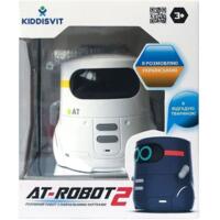 Розумний робот із сенсорним керуванням та навчальними картками - AT-Robot 2 (білий, озвуч.укр) (AT002-01-UKR)